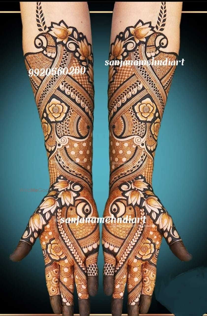 Photo From Bridal Mehndi designs - By Sanjana Mehandi Art