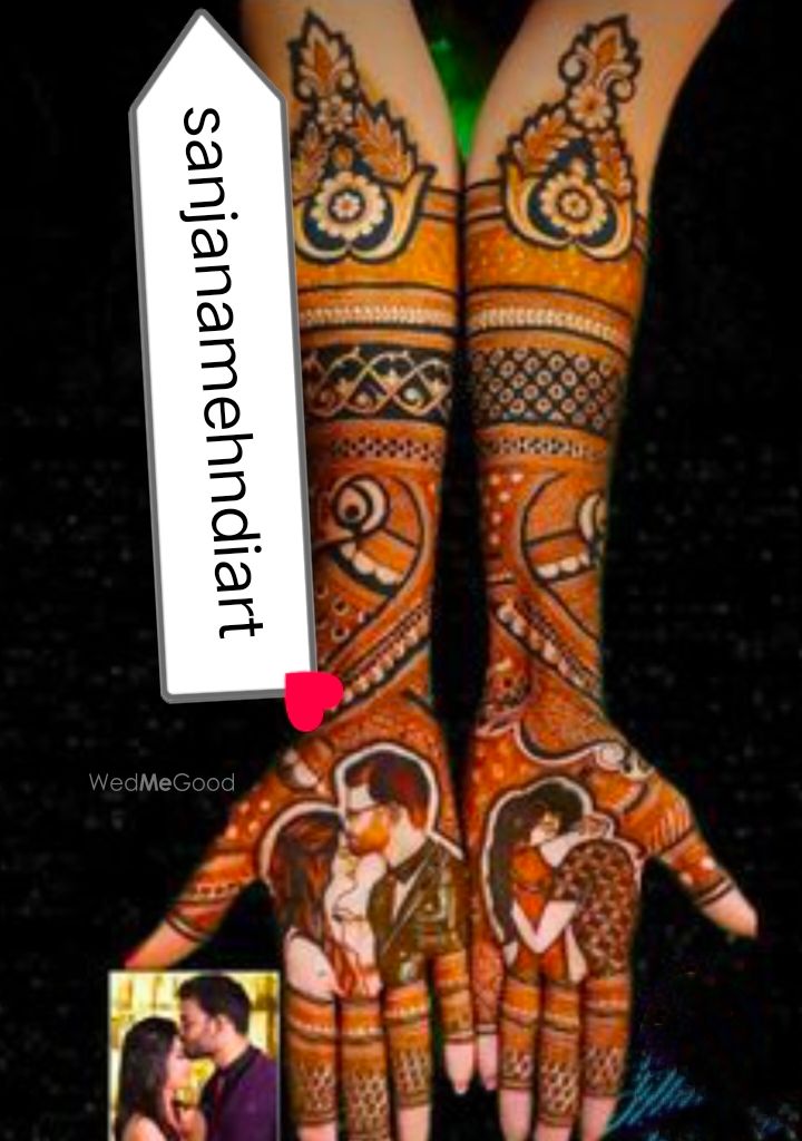 Photo From Bridal Mehndi designs - By Sanjana Mehandi Art