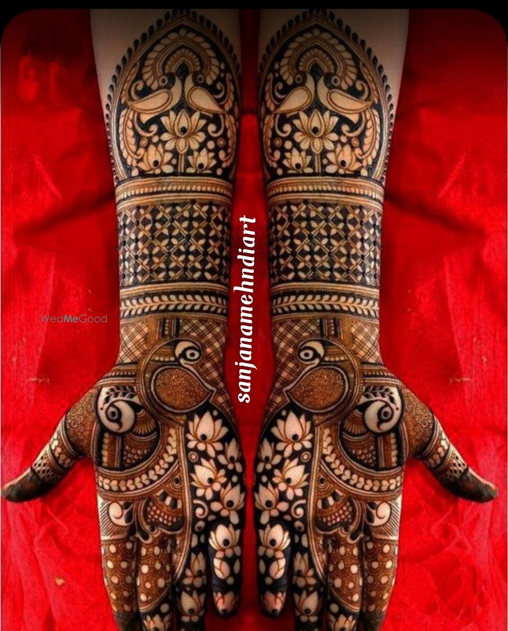 Photo From Bridal Mehndi designs - By Sanjana Mehandi Art