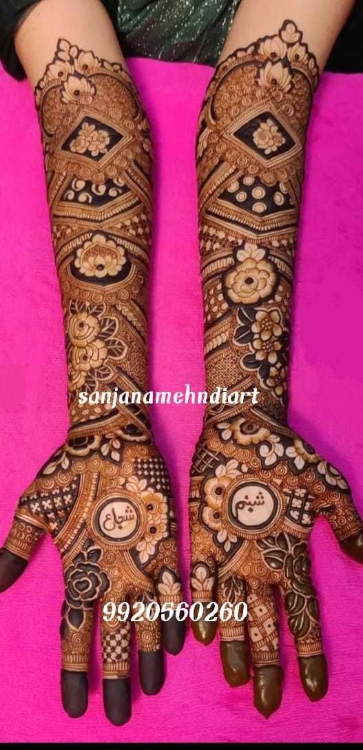 Photo From Bridal Mehndi designs - By Sanjana Mehandi Art