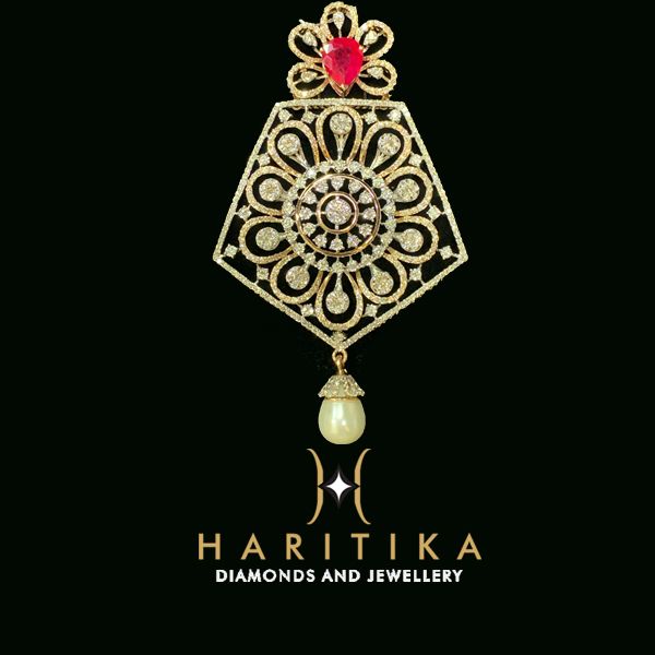 Photo From DIAMOND TANMANIYA/MANGALSUTRA PENDANT SET - By Haritika Diamonds and Jewellery