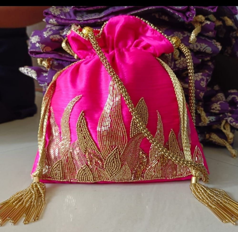 Photo From Premium Handembroidered Potli Bags - By Miraya Arts