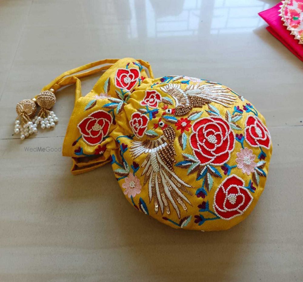 Photo From Premium Handembroidered Potli Bags - By Miraya Arts