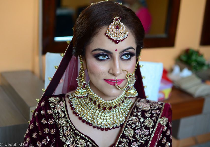 Photo From Saloni's Wedding - By Deepti Khaitan Makeup
