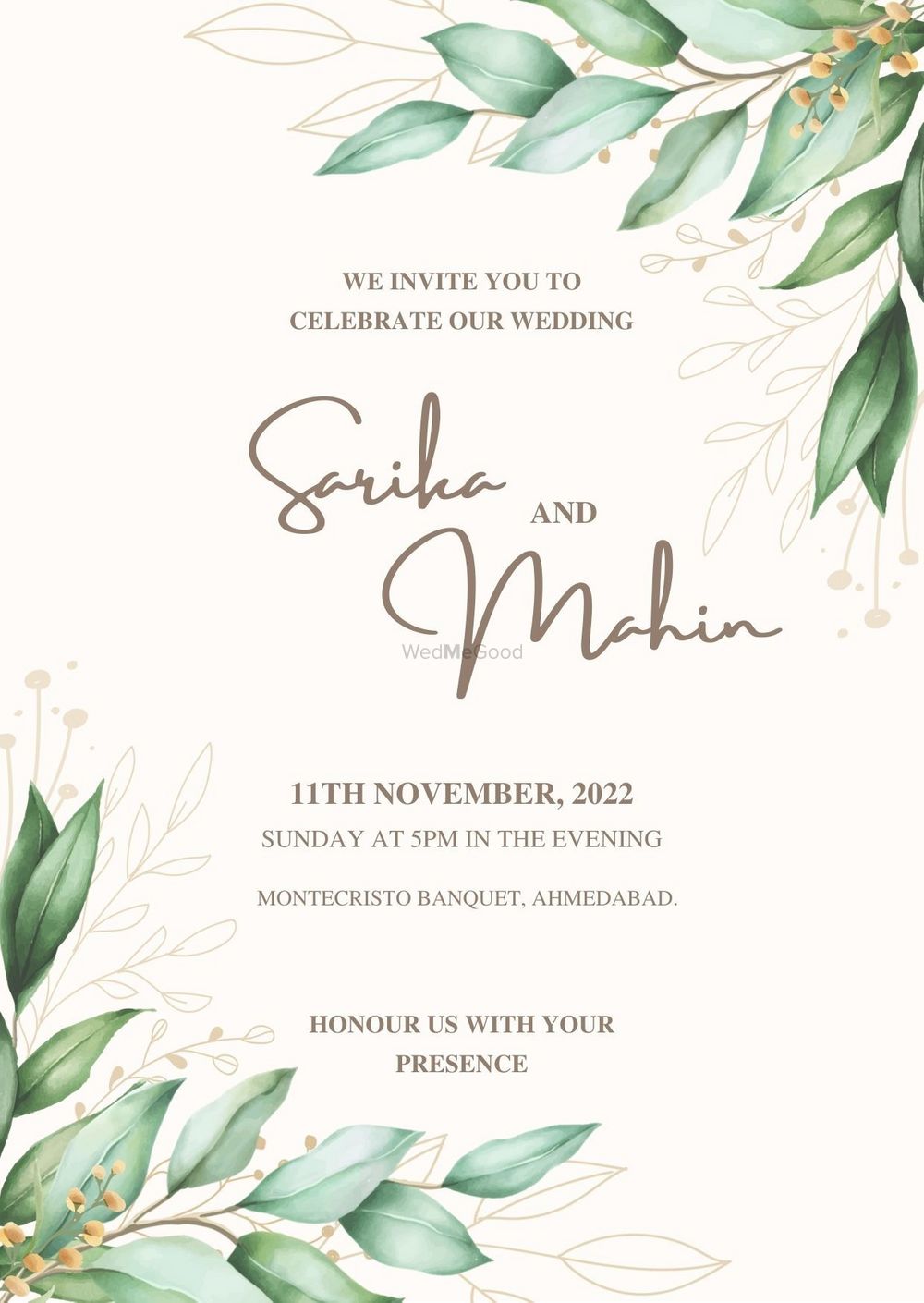 Photo From Ahmedabad ( E- invites) Digital invitation card - By Zafeera Graphics