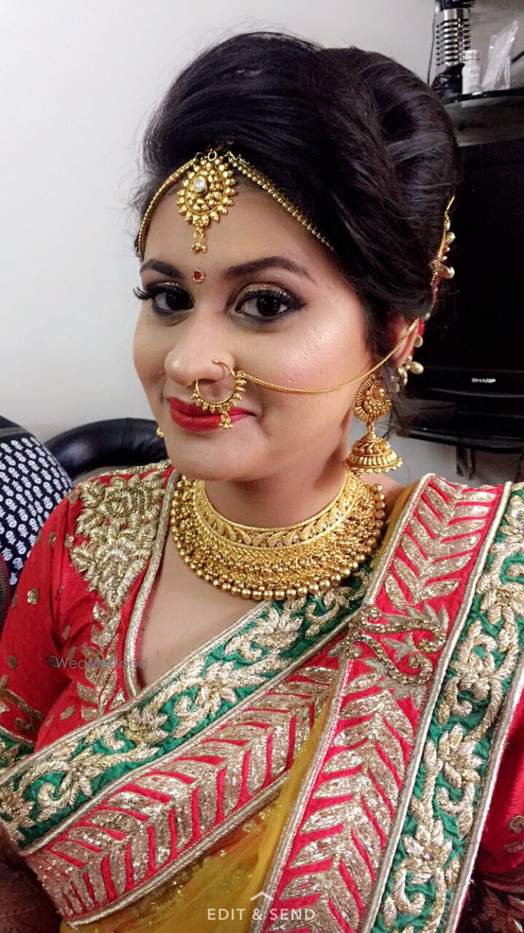 Photo From gujrati bride - By Rupa and Krupa Bridal Makeup Artist