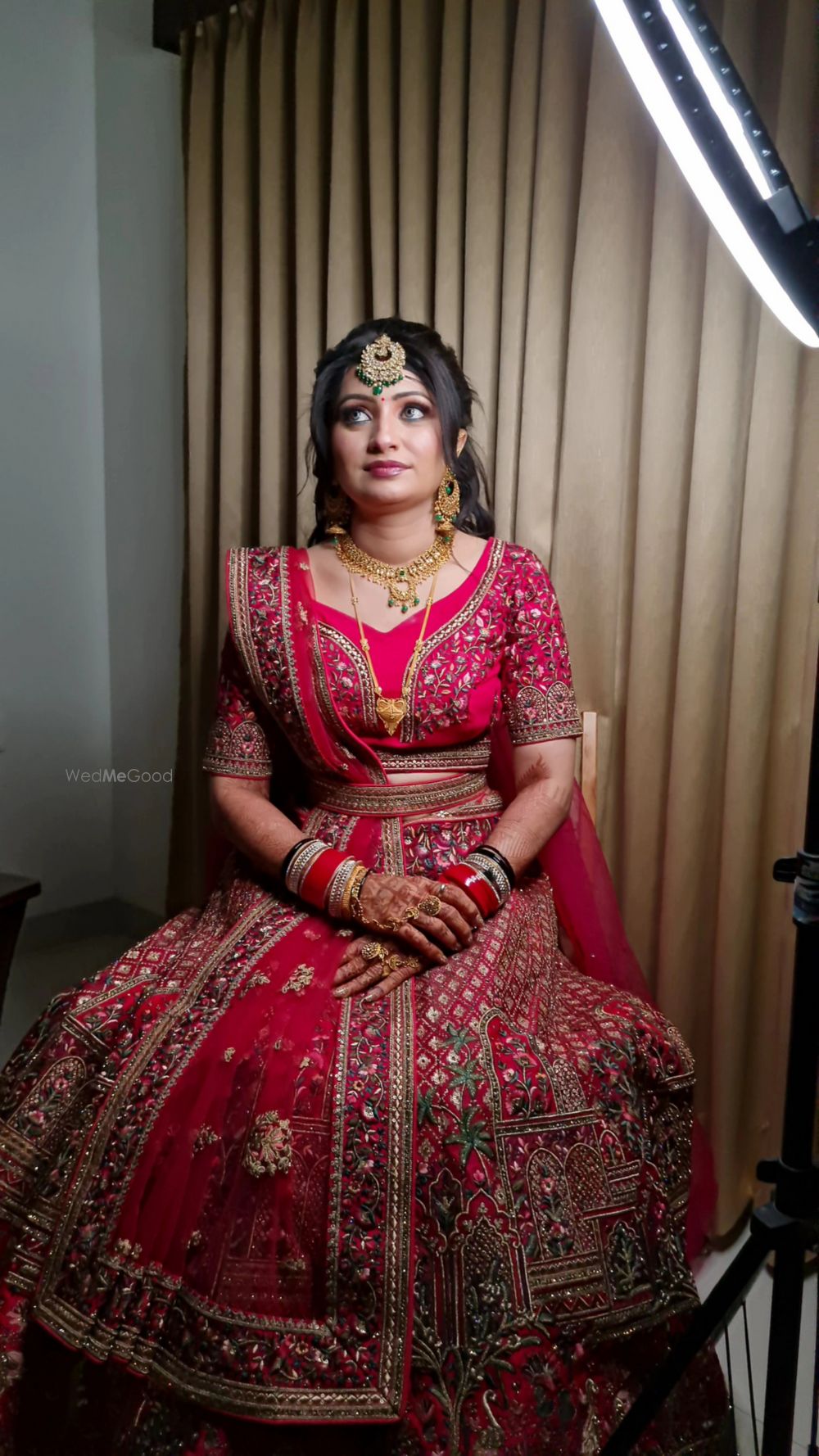 Photo From bride Shivangi reception look - By K'Agrawal Makeovers