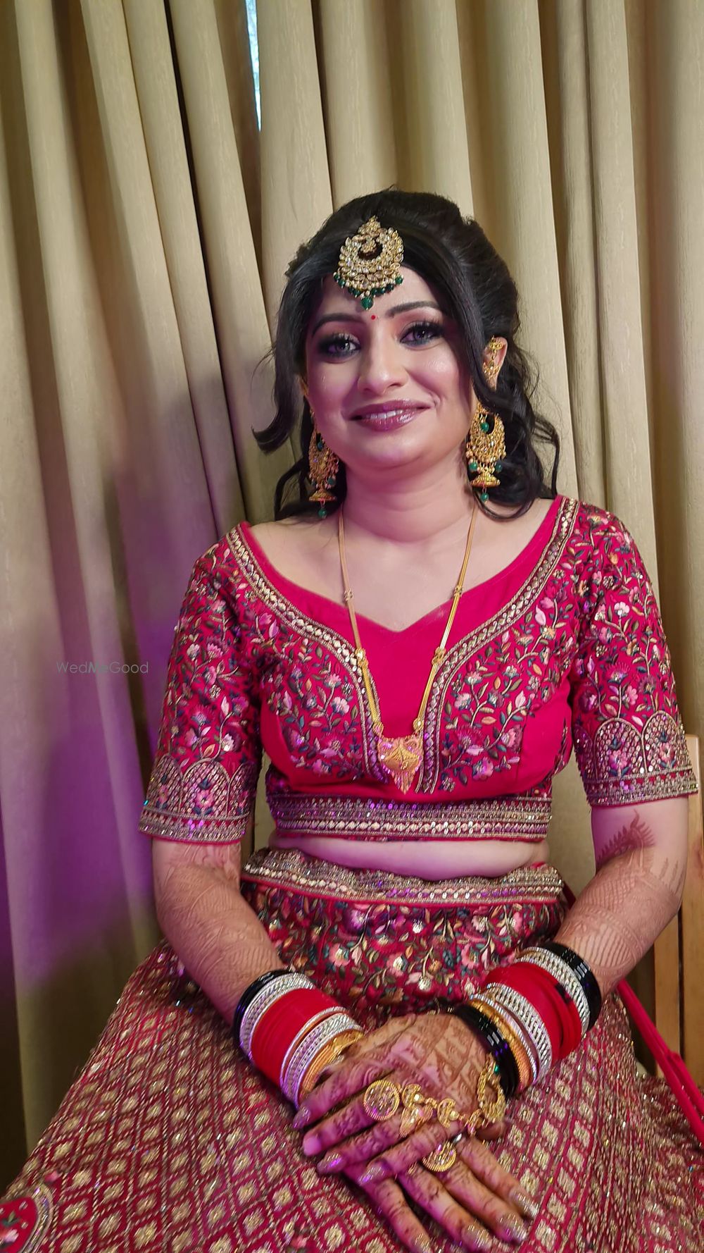 Photo From bride Shivangi reception look - By K'Agrawal Makeovers