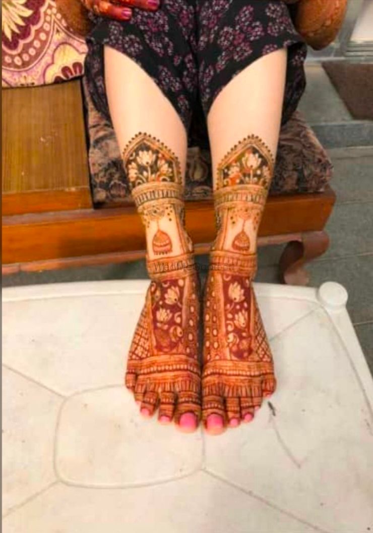 Photo From Feet mehndi design - By Sanjana Mehandi Art