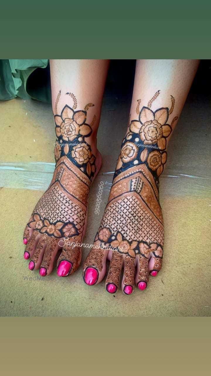 Photo From Feet mehndi design - By Sanjana Mehandi Art