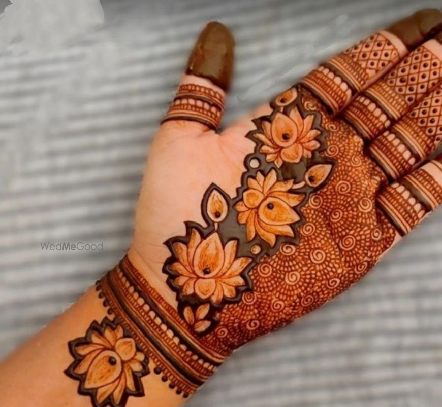 Photo From Indowestern and Designer mehndi  - By Sanjana Mehandi Art