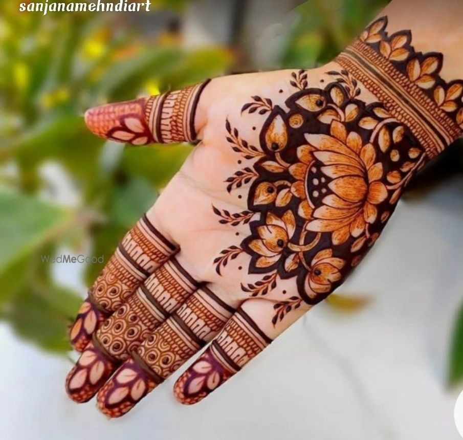 Photo From Indowestern and Designer mehndi  - By Sanjana Mehandi Art