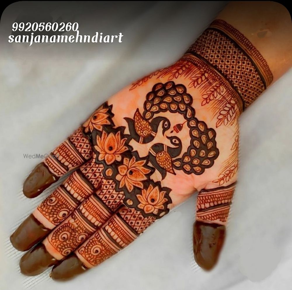 Photo From Indowestern and Designer mehndi  - By Sanjana Mehandi Art