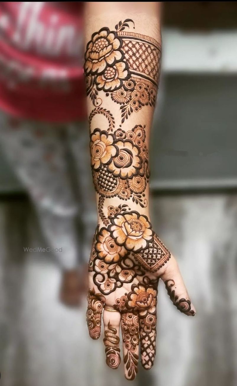 Photo From Indowestern and Designer mehndi  - By Sanjana Mehandi Art