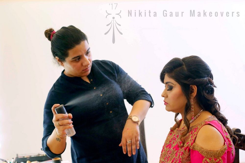 Photo From beautiful engagement bride  - By Nikita Gaur Makeovers