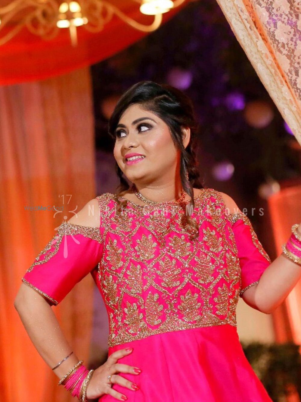 Photo From beautiful engagement bride  - By Nikita Gaur Makeovers