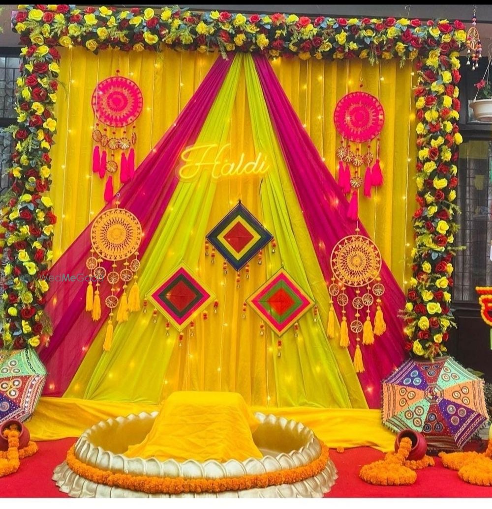 Photo From Haldi decoration - By Kumar Events Decorations 