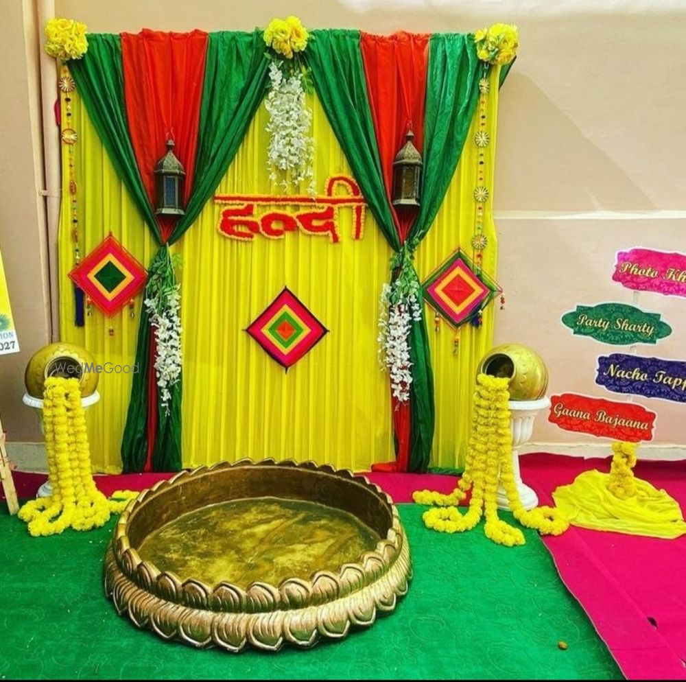 Photo From Haldi decoration - By Kumar Events Decorations 