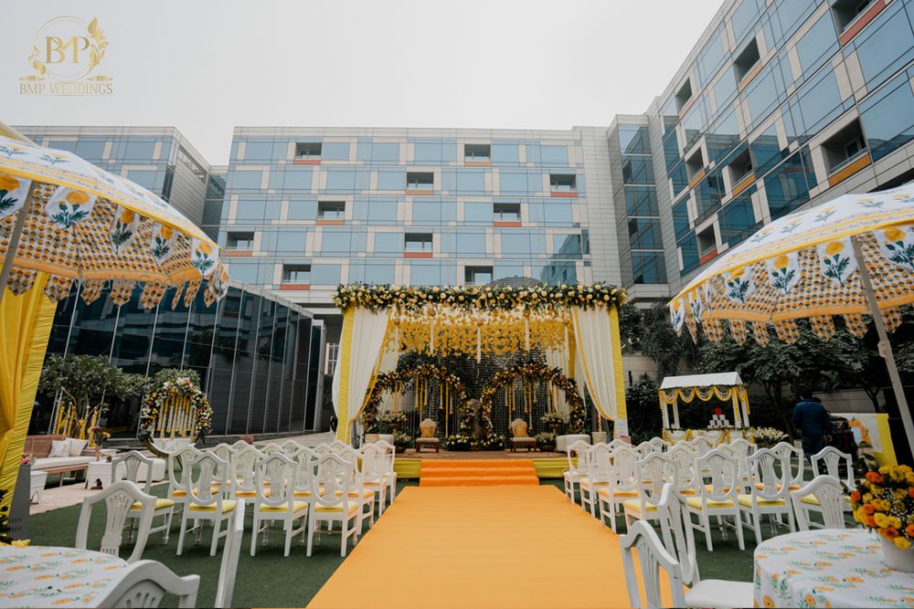 Photo From Haldi Grand Decor - Andaz Aerocity - By BMP Weddings