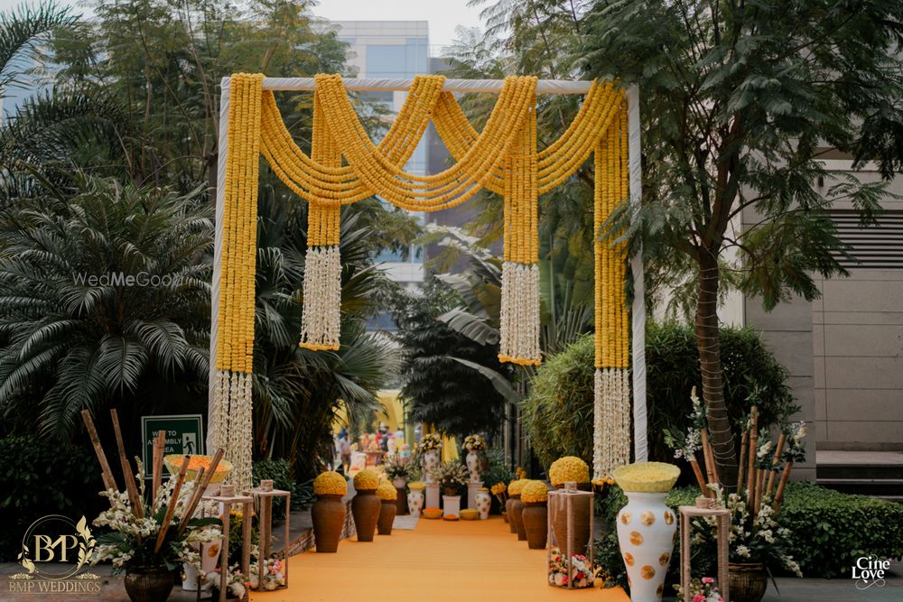 Photo From Haldi Grand Decor - Andaz Aerocity - By BMP Weddings