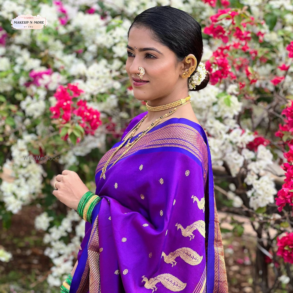 Photo From Gudi Padwa Festive Makeup Look- Mira Road - MakeupnmorebyAmu - By Makeup N More By Amu