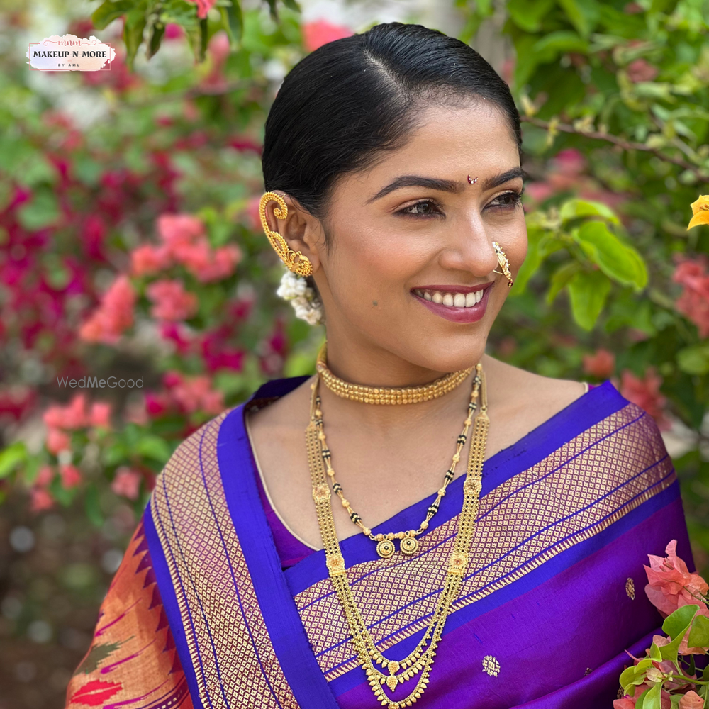 Photo From Gudi Padwa Festive Makeup Look- Mira Road - MakeupnmorebyAmu - By Makeup N More By Amu