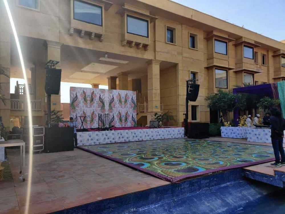 Photo From Wedding at Jaisalmer Marriott Resort & Spa, wedding decoration - By Chirag Events & Entertainment 