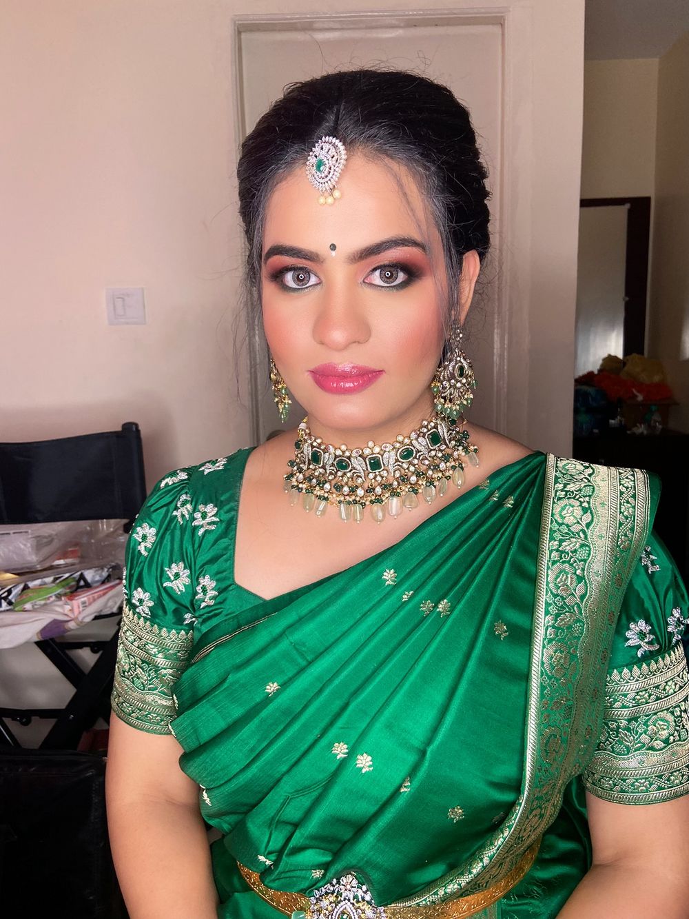 Photo From Sandya on her Ring Ceremony  - By Makeovers by Mahalakshmi