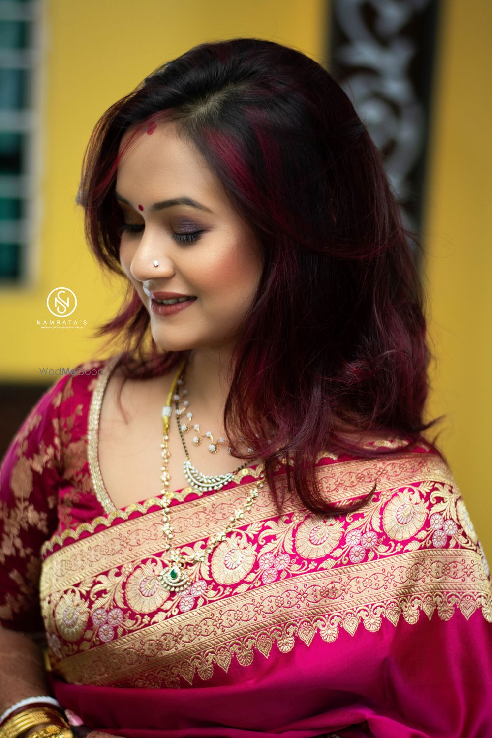 Photo From Real Reception Sabyasachi bride - By Namrata's Studio