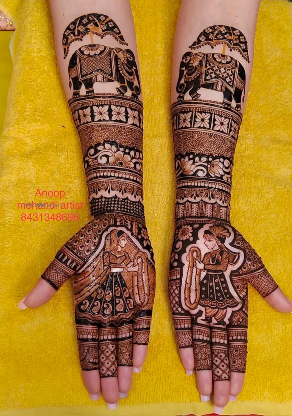 Photo From Bridal Faces Mehendi Designs - By Anoop Mehandi Artist