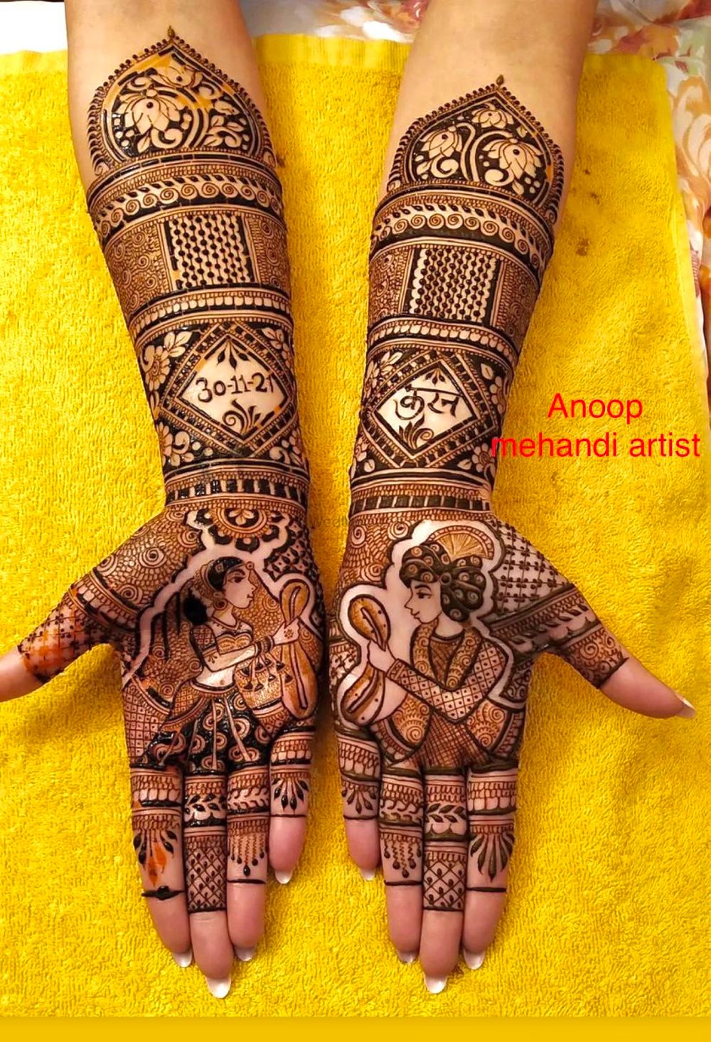 Photo From Bridal Faces Mehendi Designs - By Anoop Mehandi Artist