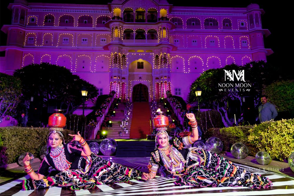 Photo From Pooja & Tanay, Sangeet at Samode Palace - By Noon Moon Events