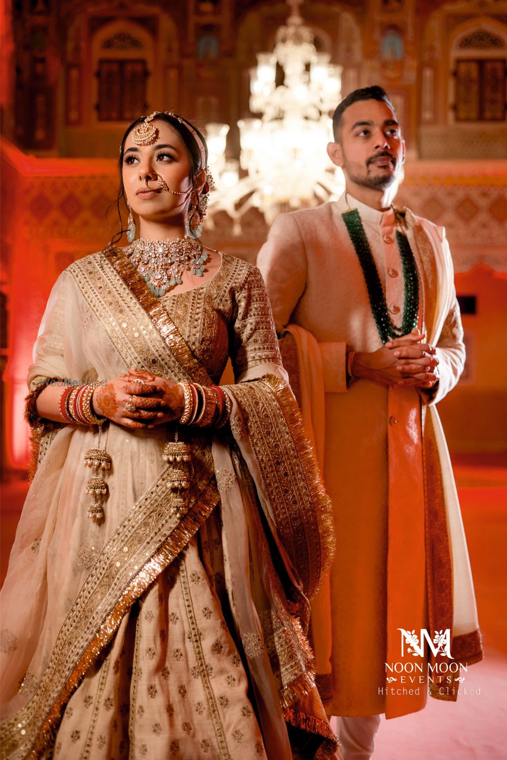 Photo From Pooja & Tanay, Wedding at Samode Palace - By Noon Moon Events