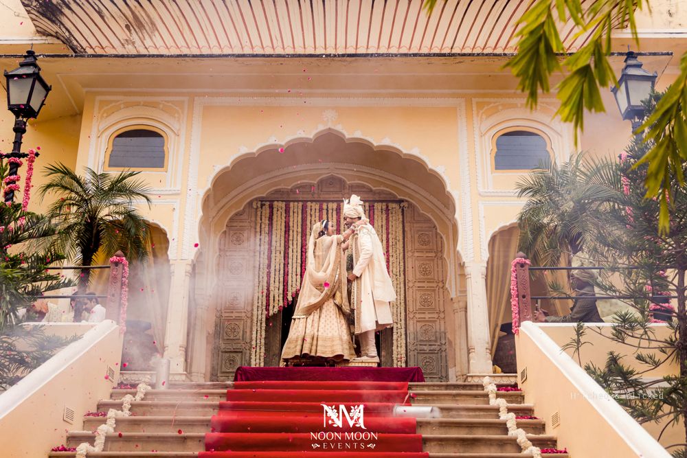 Photo From Pooja & Tanay, Wedding at Samode Palace - By Noon Moon Events