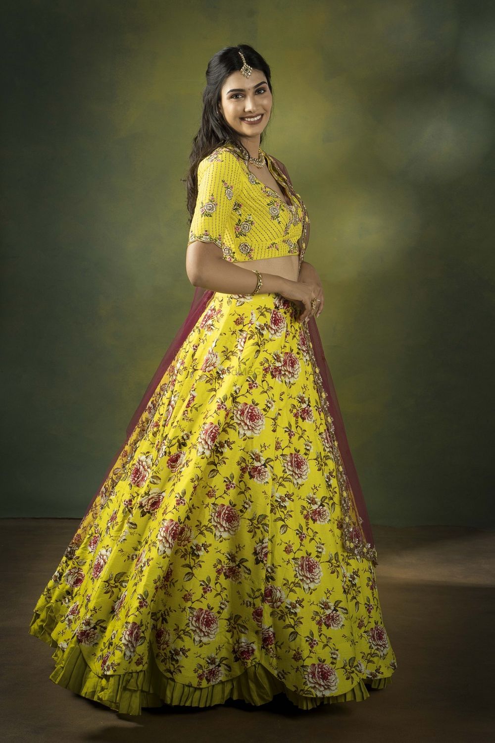Photo From Floral Lehenga - By Angalakruthi Boutique