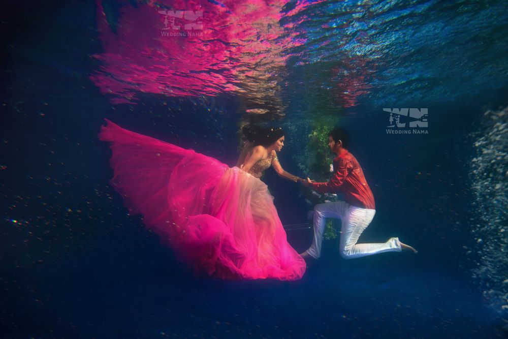 Photo of underwater proposal