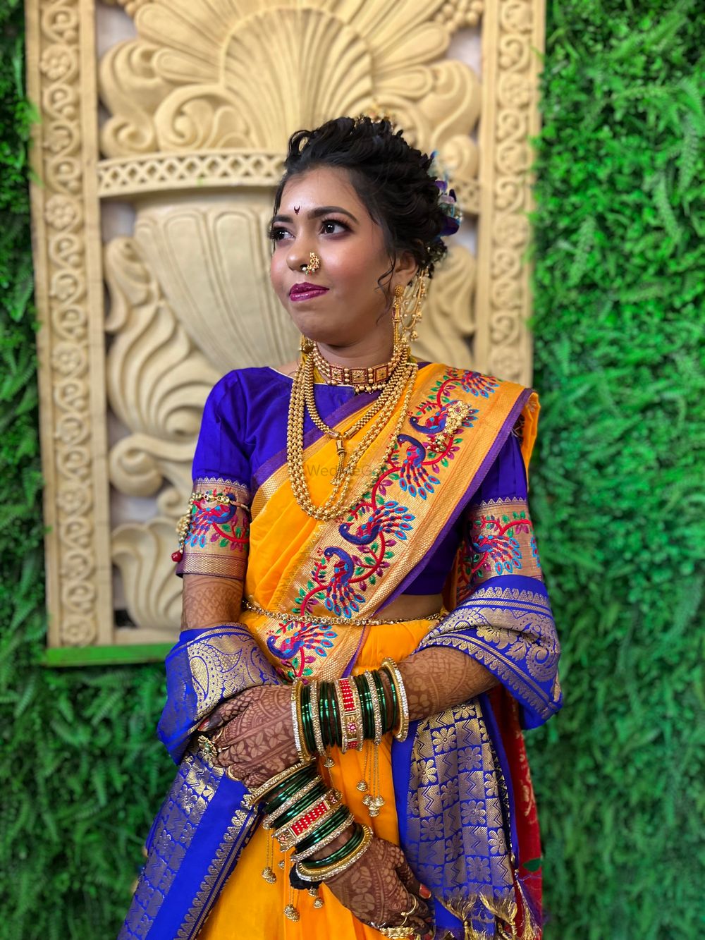 Photo From Bride Shrushti Kombde - By Makeup by Pranshi