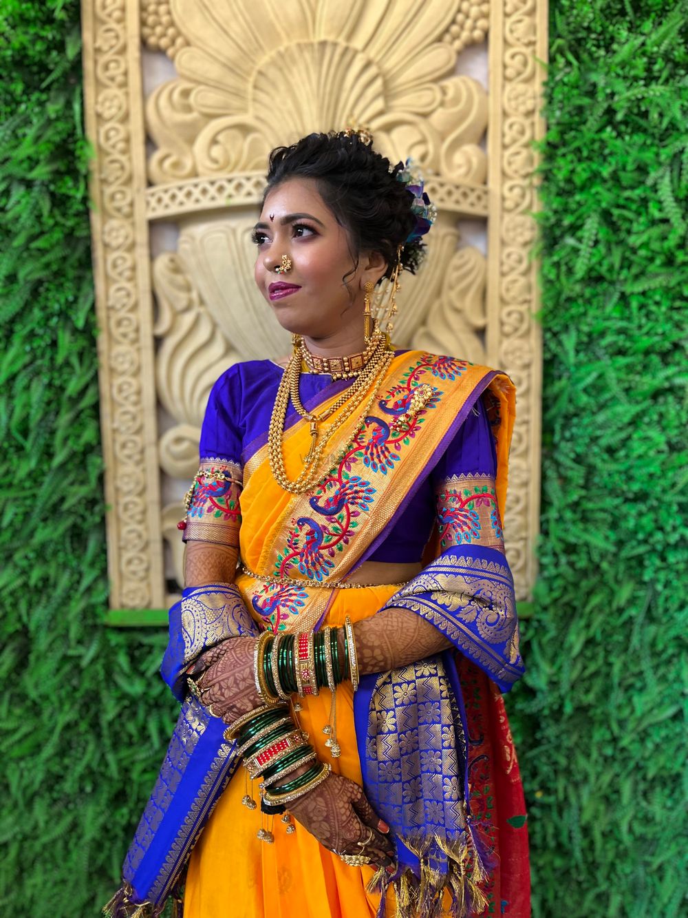 Photo From Bride Shrushti Kombde - By Makeup by Pranshi