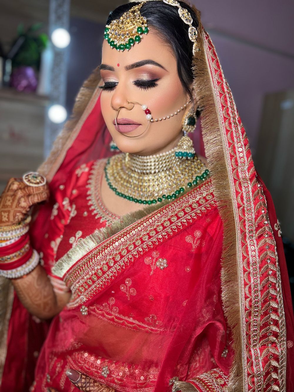 Photo From Bride YACHNA - Wedding Day  - By The Walk of Beauty by Deepshikha