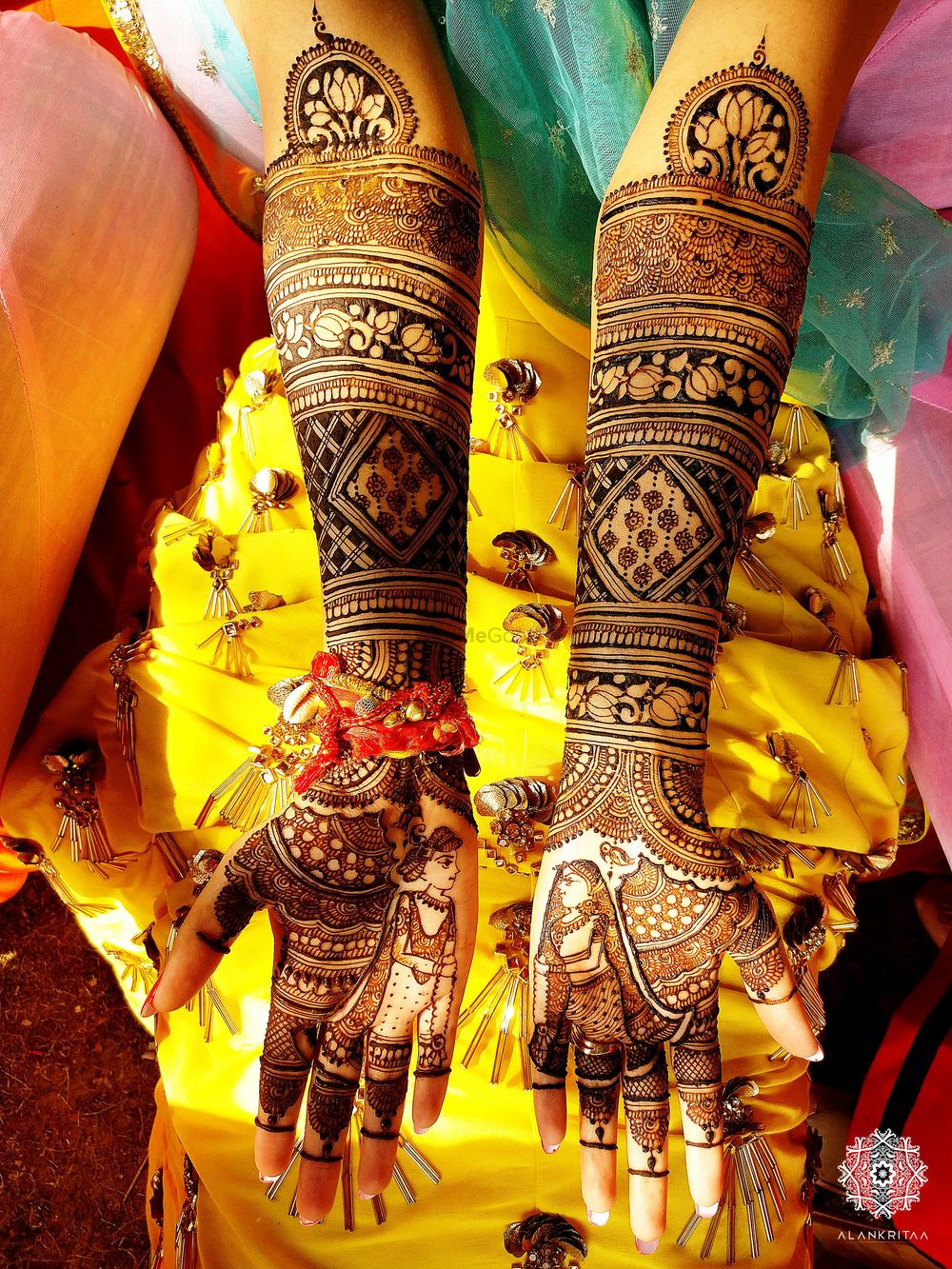 Photo From Anushree's Bridal Mehandi - By Alankritaa