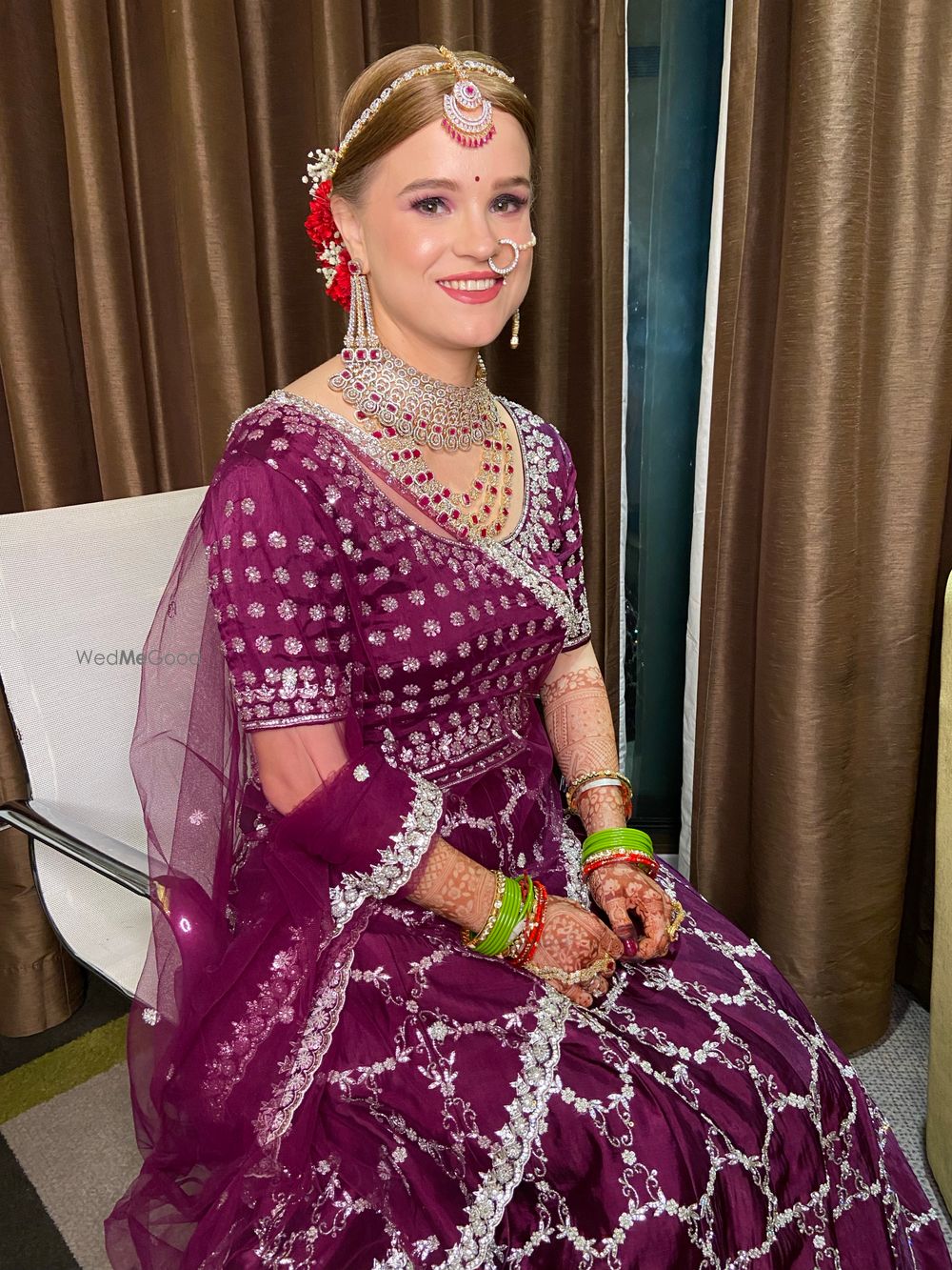 Photo From Brides from USA - By Glimz and Gloss by Jyoti Bhatia