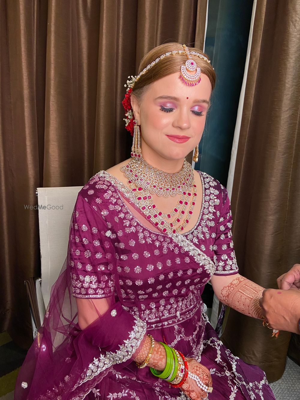 Photo From Brides from USA - By Glimz and Gloss by Jyoti Bhatia