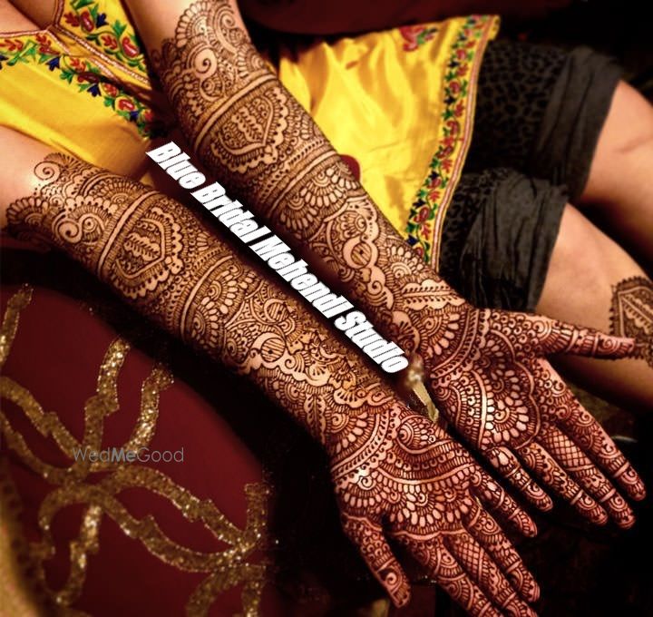 Photo From engagement mehendi design - By Blue Bridal Mehendi 