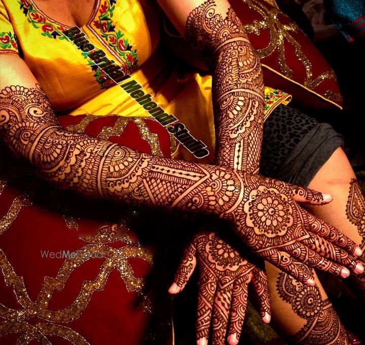 Photo From engagement mehendi design - By Blue Bridal Mehendi 