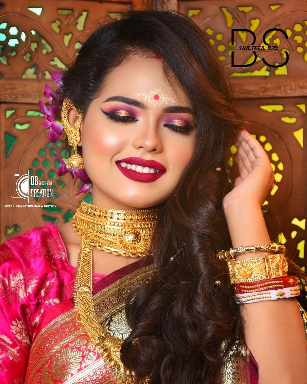 Photo From bridal makeup - By Blush and Spark Studio