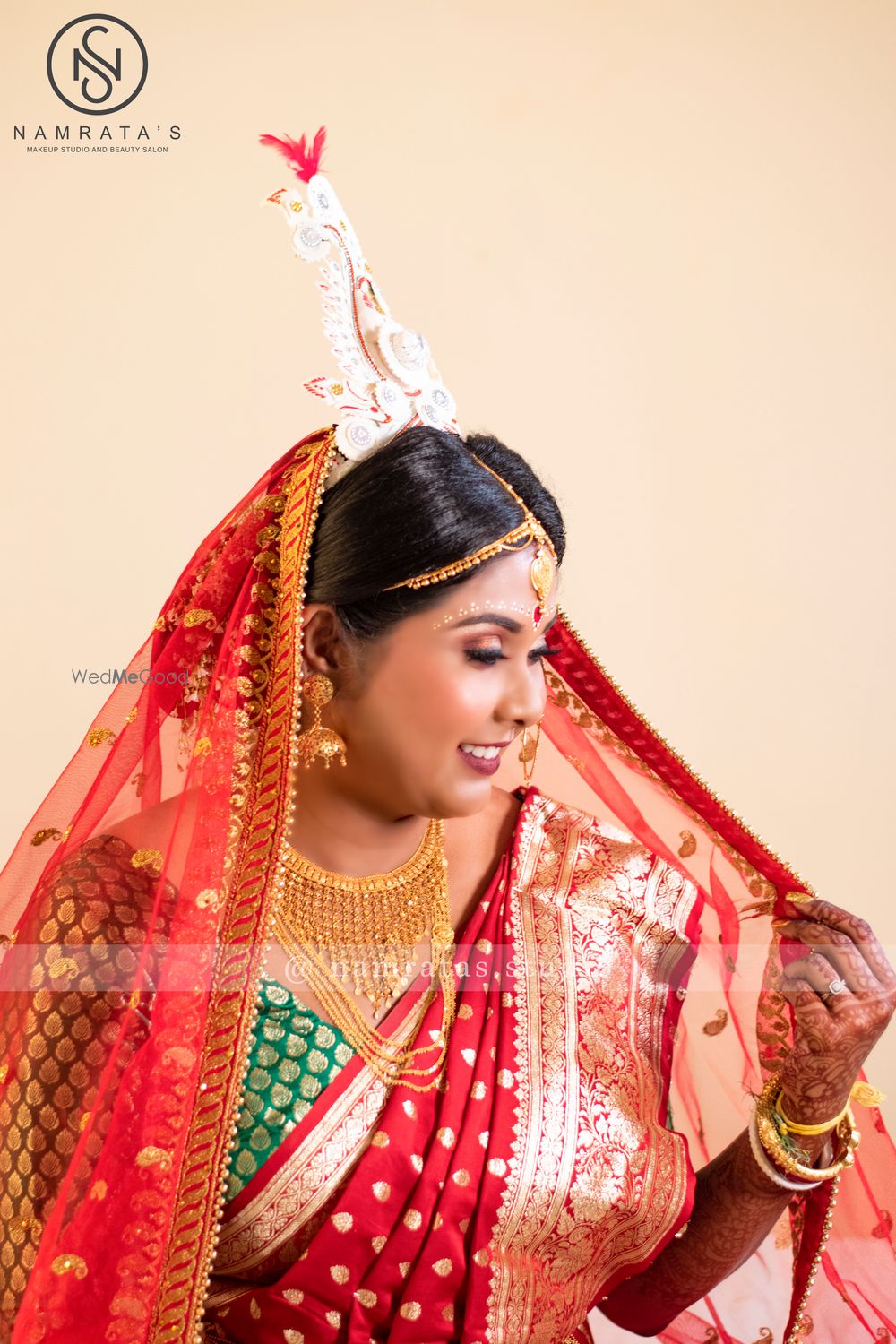 Photo From Tanned skin Bridal look - By Namrata's Studio