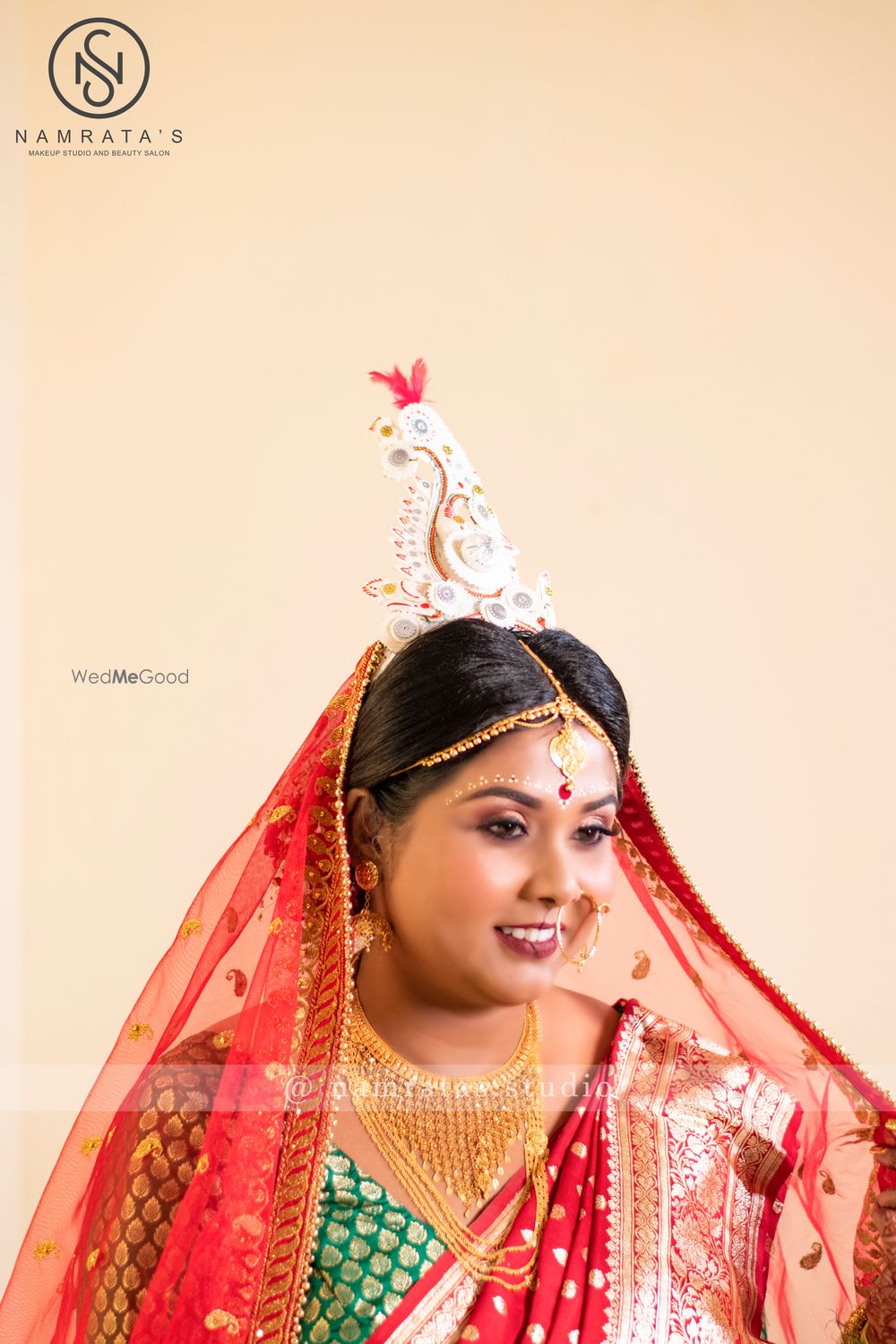 Photo From Tanned skin Bridal look - By Namrata's Studio