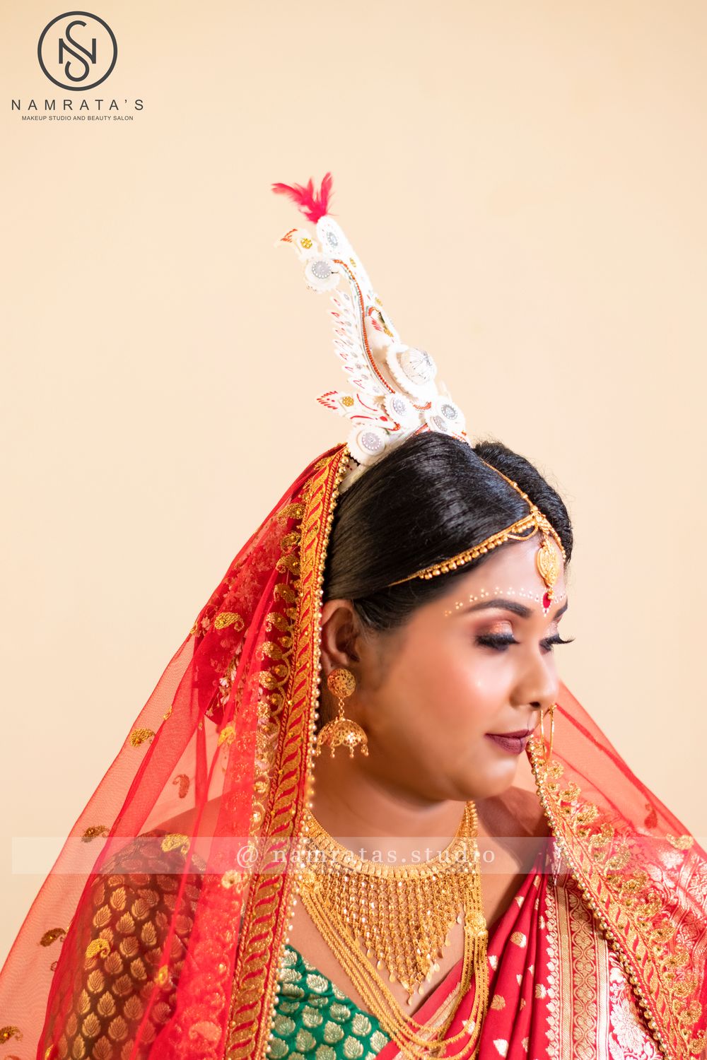 Photo From Tanned skin Bridal look - By Namrata's Studio