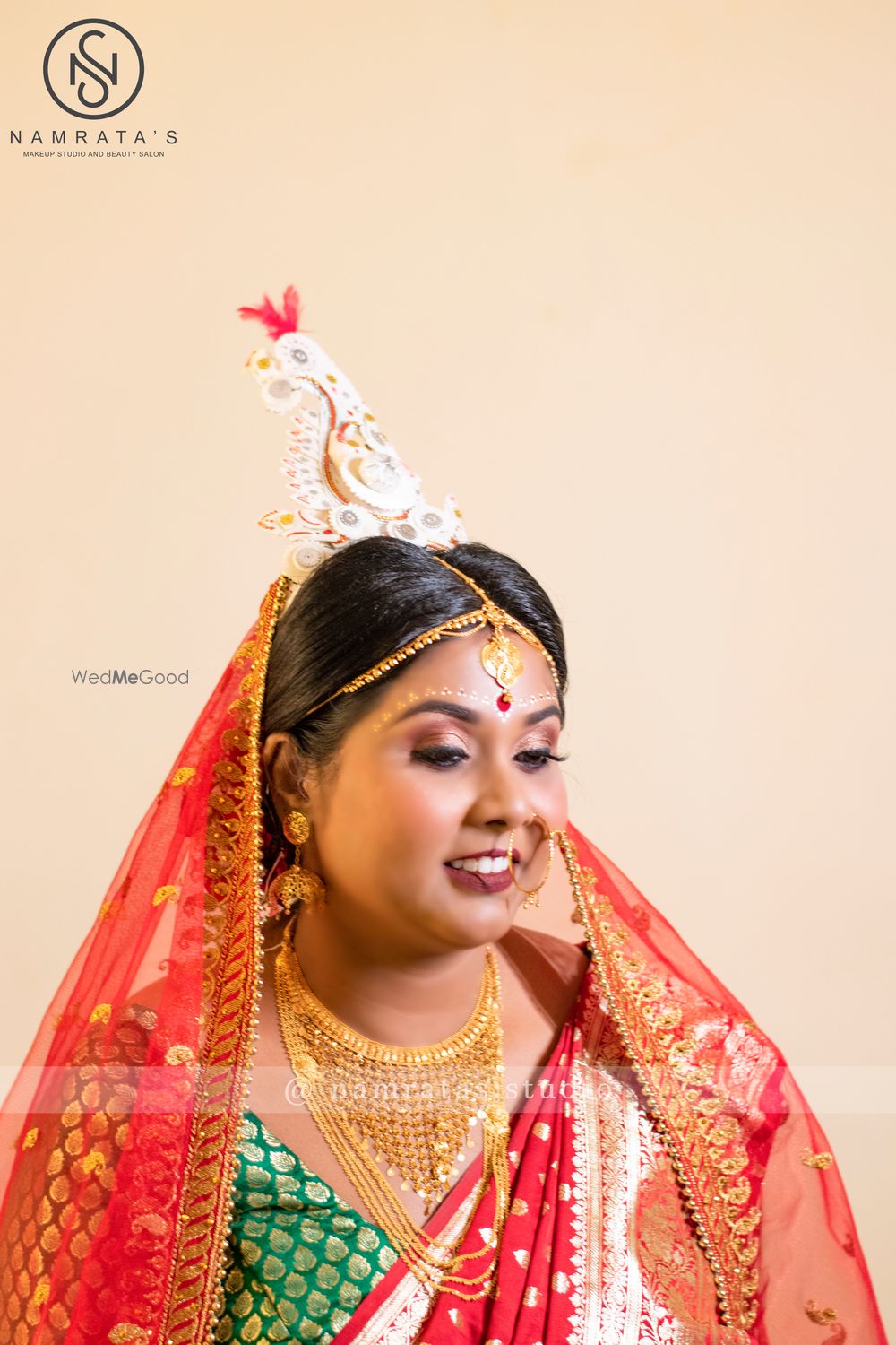 Photo From Tanned skin Bridal look - By Namrata's Studio