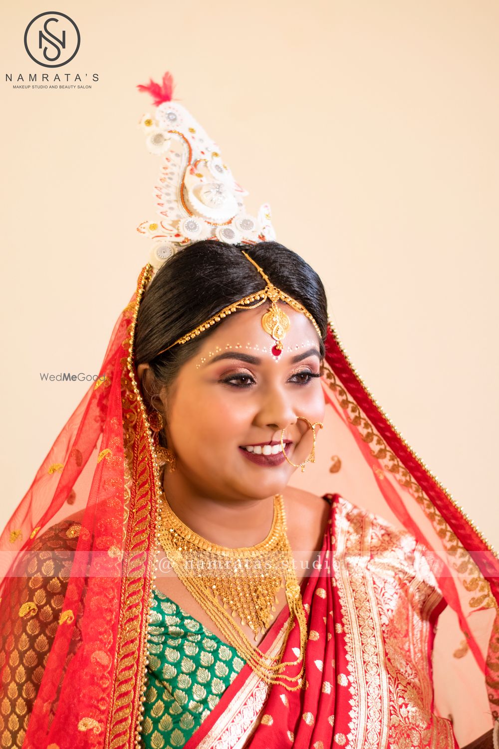 Photo From Tanned skin Bridal look - By Namrata's Studio